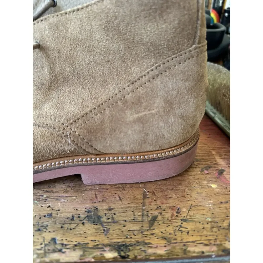 Polo Ralph Lauren Torrington Brown Suede Chukka Desert Boots Men's Size 11 D